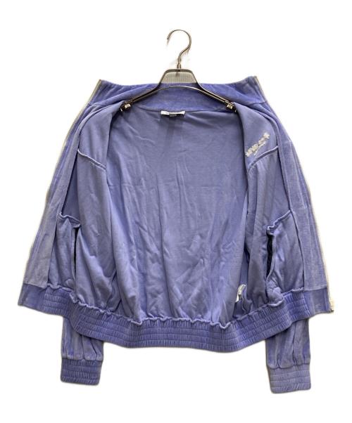 Sporty & Rich（スポーティーアンドリッチ）Sporty & Rich (スポーティーアンドリッチ) ベロアトラックジャケット パープル サイズ:XSの古着・服飾アイテム