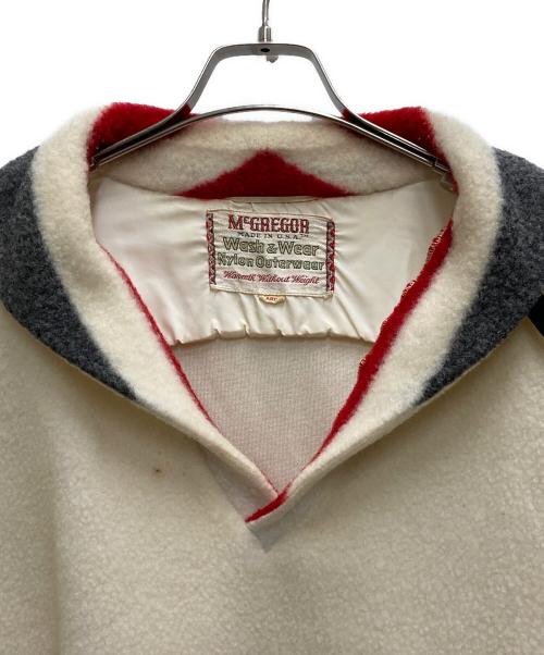 McGREGOR（マクレガー）McGREGOR (マクレガー) 50`Sスキッパーフリース ホワイト サイズ:Lの古着・服飾アイテム