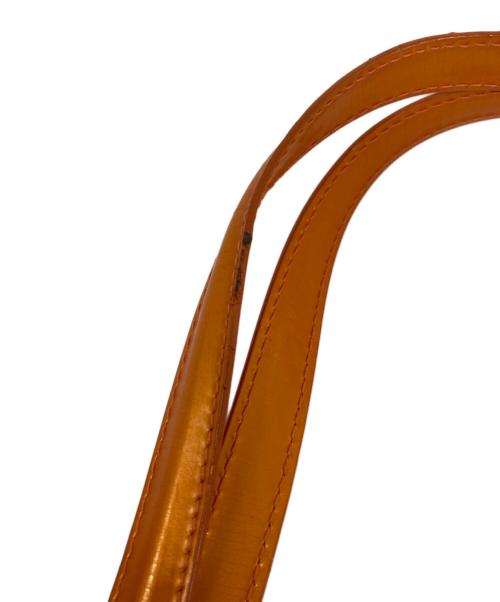 Christian Dior（クリスチャン ディオール）Christian Dior (クリスチャン ディオール) カモ柄ロゴトートバッグ カーキ×オレンジの古着・服飾アイテム