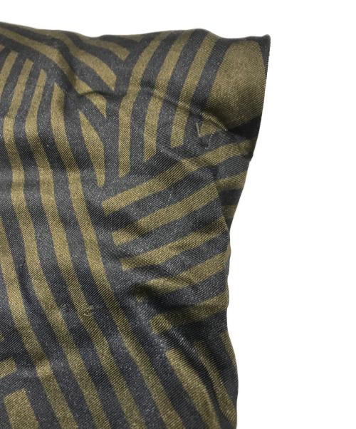 DRIES VAN NOTEN（ドリスヴァンノッテン）DRIES VAN NOTEN (ドリスヴァンノッテン) ビスコースショーツ カーキ×ブラウン サイズ:44の古着・服飾アイテム