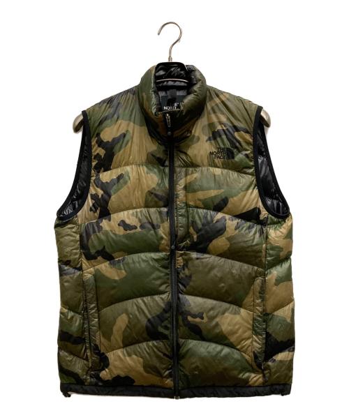 THE NORTH FACE（ザ ノース フェイス）THE NORTH FACE (ザ ノース フェイス) ダウンジャケット カーキ サイズ:Mの古着・服飾アイテム