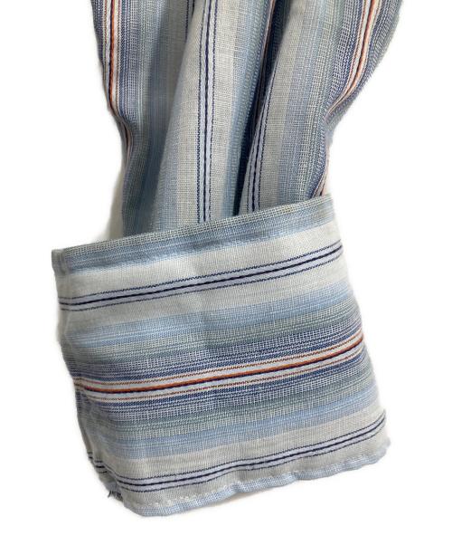 mervyn's（マービンズ）mervyn's (マービンズ) 70'S ストライプシャツ ブルー サイズ:不明の古着・服飾アイテム