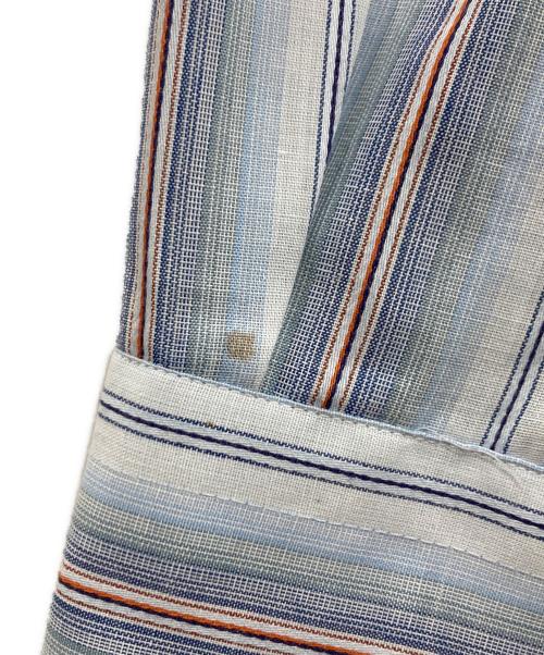 mervyn's（マービンズ）mervyn's (マービンズ) 70'S ストライプシャツ ブルー サイズ:不明の古着・服飾アイテム