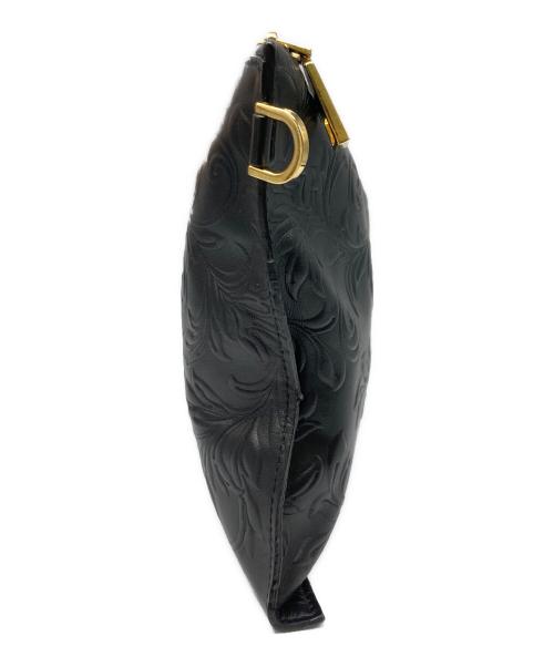 VERSACE（ヴェルサーチェ）VERSACE (ヴェルサーチェ) クラッチバッグ ブラックの古着・服飾アイテム