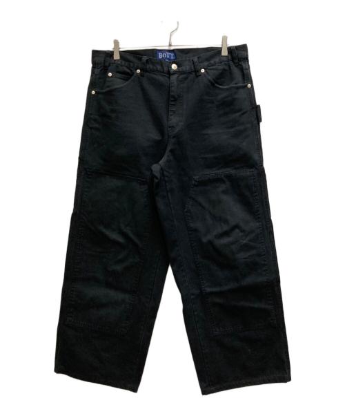 BoTT（ボット）BoTT (ボット) Canvas Work Pant ブラック サイズ: 81cm (W32)の古着・服飾アイテム