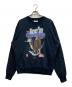 ICE&TECHNO（アイスアンドテクノ）の古着「METAL CREAM SWEATSHIRT」｜ネイビー