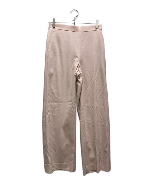 DRAWER（ドゥロワー）Drawer (ドゥロワー) センタープレスパンツ ピンク サイズ:36の古着・服飾アイテム