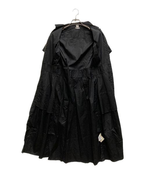 HERMES（エルメス）HERMES (エルメス) モザイクモチーフ フロントジップワンピース ブラック サイズ:36の古着・服飾アイテム