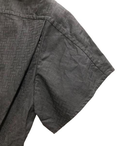 HERMES（エルメス）HERMES (エルメス) モザイクモチーフ フロントジップワンピース ブラック サイズ:36の古着・服飾アイテム