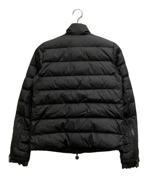 MONCLER（モンクレール）MONCLER (モンクレール) sacai (サカイ) 袖フリルダウンジャケット ブラック サイズ:1の古着・服飾アイテム
