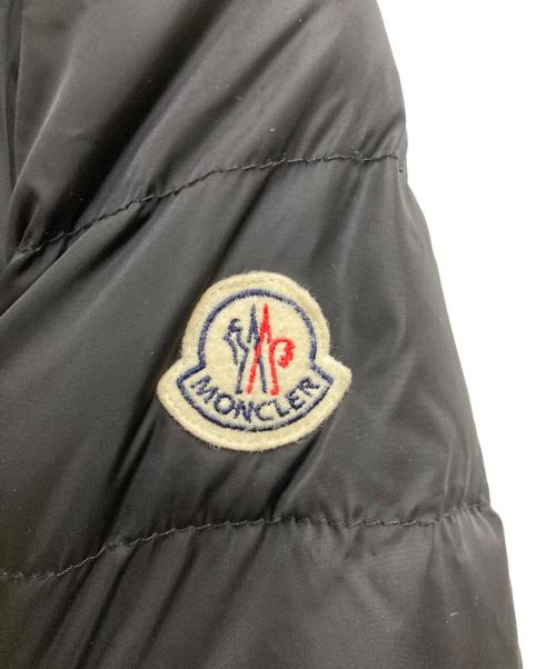 MONCLER（モンクレール）MONCLER (モンクレール) sacai (サカイ) 袖フリルダウンジャケット ブラック サイズ:1の古着・服飾アイテム