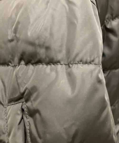 MONCLER（モンクレール）MONCLER (モンクレール) sacai (サカイ) 袖フリルダウンジャケット ブラック サイズ:1の古着・服飾アイテム