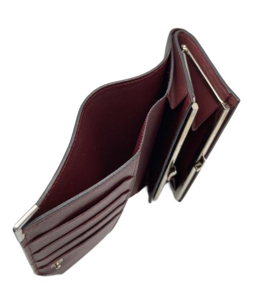 Cartier（カルティエ）Cartier (カルティエ) マストラインスクエアウォレット ブラックの古着・服飾アイテム