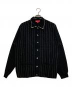 SUPREMEシュプリーム）の古着「Herringbone Cardigan」｜ブラック