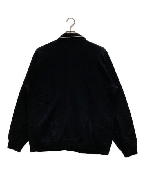 SUPREME（シュプリーム）SUPREME (シュプリーム) Herringbone Cardigan ブラック サイズ:Mの古着・服飾アイテム
