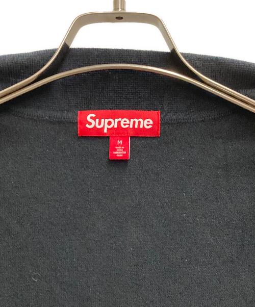 SUPREME（シュプリーム）SUPREME (シュプリーム) Herringbone Cardigan ブラック サイズ:Mの古着・服飾アイテム