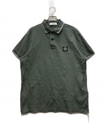 STONE ISLAND（ストーンアイランド）の古着「スリム コットン ポロ シャツ」｜グリーン