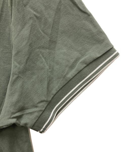 STONE ISLAND（ストーンアイランド）STONE ISLAND (ストーンアイランド) スリム コットン ポロ シャツ グリーン サイズ:XLの古着・服飾アイテム