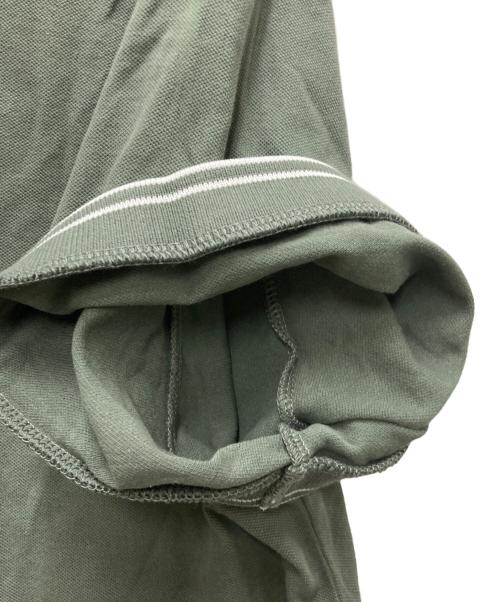 STONE ISLAND（ストーンアイランド）STONE ISLAND (ストーンアイランド) スリム コットン ポロ シャツ グリーン サイズ:XLの古着・服飾アイテム