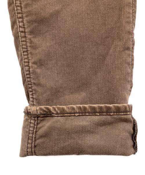 Denham（デンハム）Denham (デンハム) FORGE MIJCORDR ダメージ＆リペア加工コーデュロイパンツ ブラウン サイズ:W29の古着・服飾アイテム