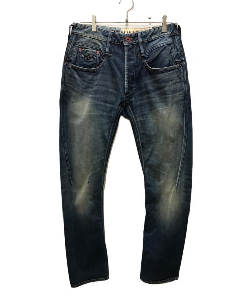 Denham（デンハム）Denham (デンハム) CROSSBACK CARROT FIT デニムパンツ インディゴ サイズ:73.5cm (W29)の古着・服飾アイテム