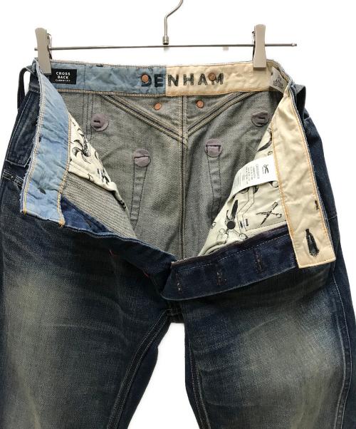 Denham（デンハム）Denham (デンハム) CROSSBACK CARROT FIT デニムパンツ インディゴ サイズ:73.5cm (W29)の古着・服飾アイテム