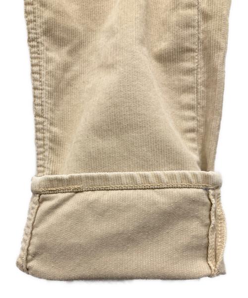 Denham（デンハム）Denham (デンハム) FORGE MIJCORDR ダメージ＆リペア加工コーデュロイパンツ ベージュ サイズ:W29の古着・服飾アイテム