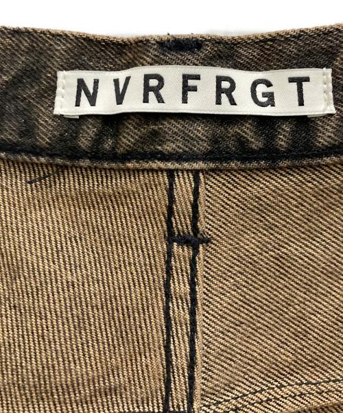 NVRFRGT（ネヴァーフォーゲット）NVRFRGT (ネヴァーフォーゲット) 3D TWISTED JORTS ブラウン サイズ:1の古着・服飾アイテム