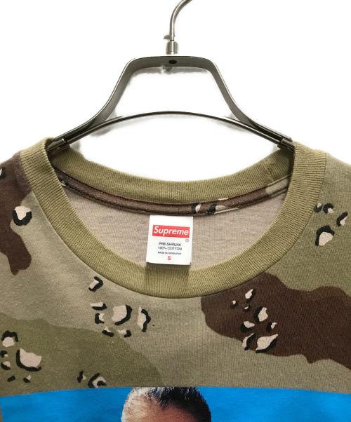SUPREME（シュプリーム）SUPREME (シュプリーム) Aphex Twin Windowlicker Tee ブラウン×ネイビー サイズ:Sの古着・服飾アイテム