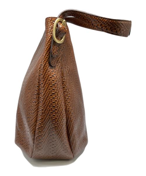 TOUT Y EST（トゥティエ）TOUT Y EST (トゥティエ) SAC CANOT MINI ブラウンの古着・服飾アイテム
