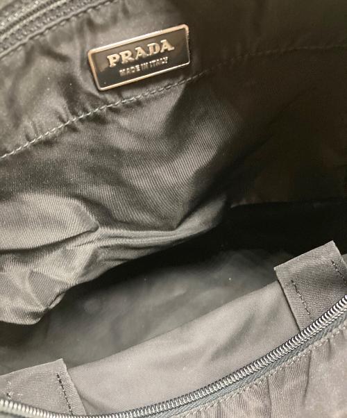 PRADA（プラダ）PRADA (プラダ) ナイロンハンドバッグ ブラック サイズ:なしの古着・服飾アイテム