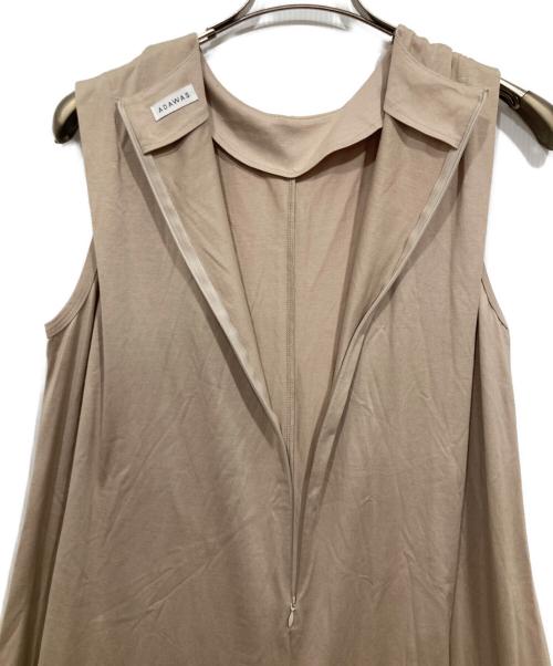 ADAWAS（アダワス）ADAWAS (アダワス) FLARE ROMPERS ベージュ サイズ:FREEの古着・服飾アイテム