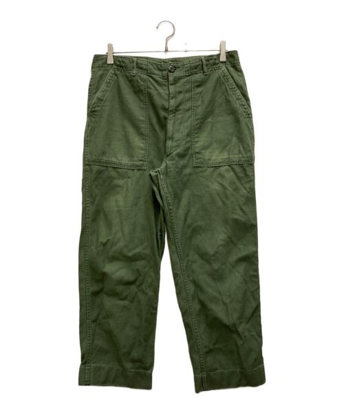 US ARMY（ユーエスアーミー）US ARMY (ユーエスアーミー) 60s ベイカーパンツ グリーン サイズ:SIZE 91cm (W36)の古着・服飾アイテム