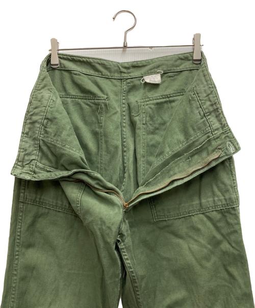 US ARMY（ユーエスアーミー）US ARMY (ユーエスアーミー) 60s ベイカーパンツ グリーン サイズ:SIZE 91cm (W36)の古着・服飾アイテム