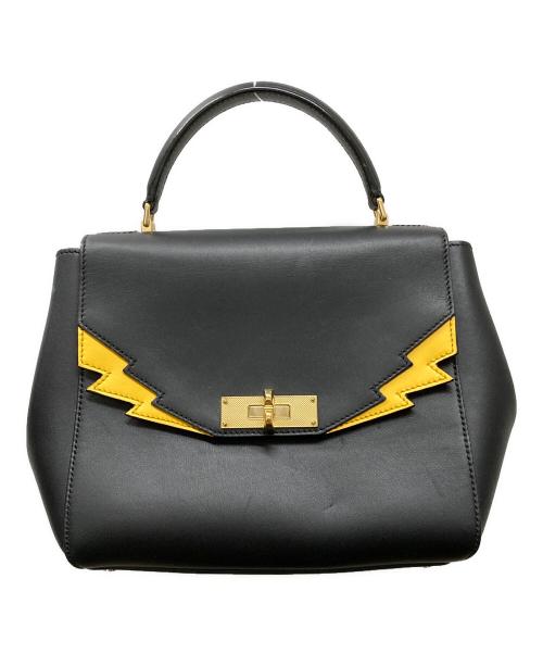 BALLY（バリー）BALLY (バリー) レザー2WAYバッグ ブラックの古着・服飾アイテム