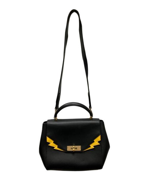 BALLY（バリー）BALLY (バリー) レザー2WAYバッグ ブラックの古着・服飾アイテム