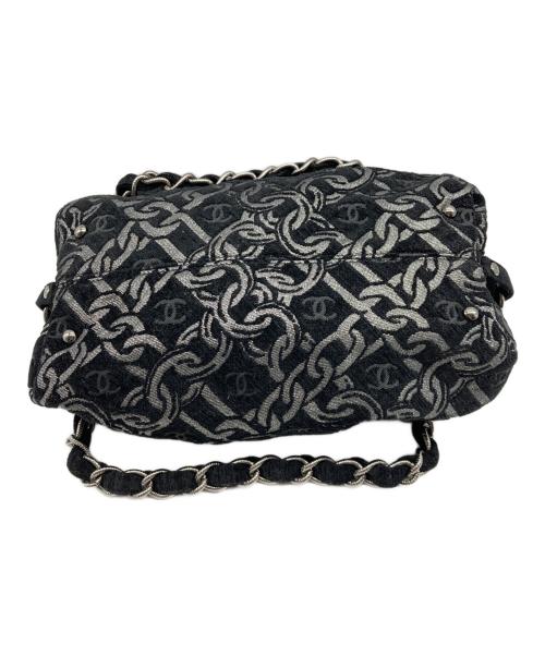 CHANEL（シャネル）CHANEL (シャネル) ココマークハンドバッグ ブラックの古着・服飾アイテム