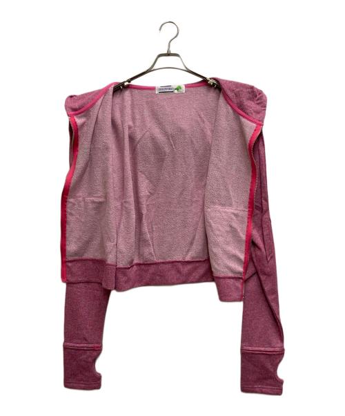 DINO WORKS（ディノワークス）DINO WORKS (ディノワークス) PORIS HOODIE ピンク サイズ:FREEの古着・服飾アイテム