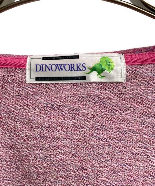 DINO WORKS（ディノワークス）DINO WORKS (ディノワークス) PORIS HOODIE ピンク サイズ:FREEの古着・服飾アイテム