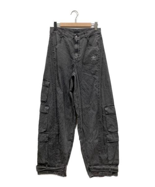 adidas（アディダス）adidas (アディダス) シーズン 2 カーゴパンツ グレー サイズ:W30（76cm） 未使用品の古着・服飾アイテム