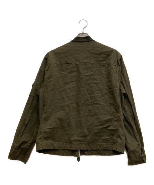 C.P COMPANY（シーピーカンパニー）C.P COMPANY (シーピーカンパニー) Coated Bomber Jacket カーキ サイズ:50の古着・服飾アイテム