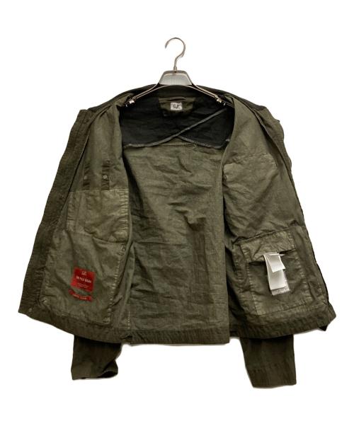 C.P COMPANY（シーピーカンパニー）C.P COMPANY (シーピーカンパニー) Coated Bomber Jacket カーキ サイズ:50の古着・服飾アイテム