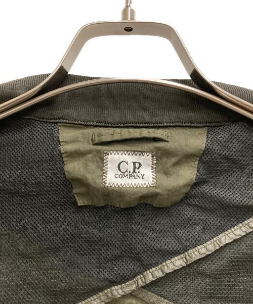 C.P COMPANY（シーピーカンパニー）C.P COMPANY (シーピーカンパニー) Coated Bomber Jacket カーキ サイズ:50の古着・服飾アイテム