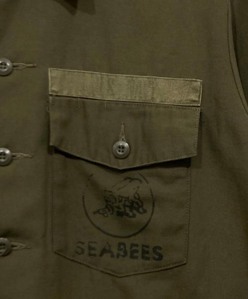 US ARMY（ユーエスアーミー）US ARMY (ユーエスアーミー) ユーテリティシャツ オリーブ サイズ:サイズ表記なしの古着・服飾アイテム