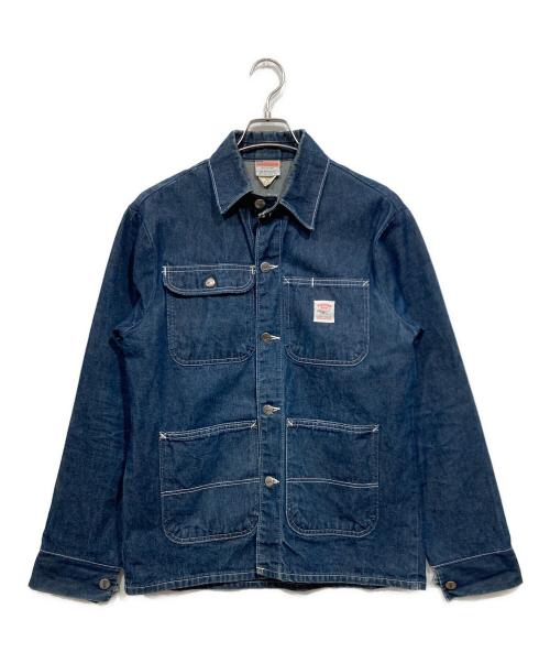 Pointer（ポインター）POINTER (ポインター) デニムカバーオール インディゴ サイズ:Sの古着・服飾アイテム