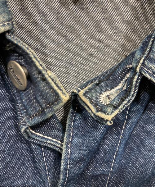 Pointer（ポインター）POINTER (ポインター) デニムカバーオール インディゴ サイズ:Sの古着・服飾アイテム