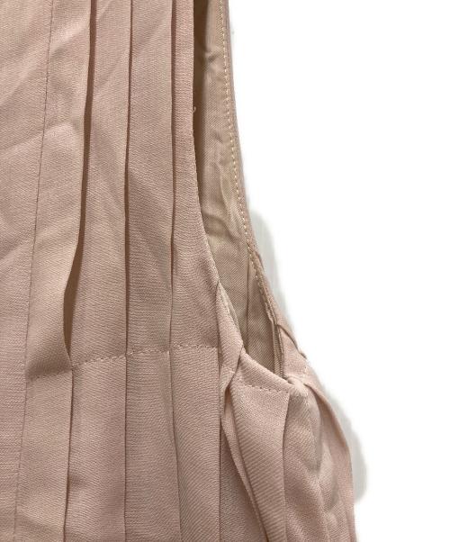 FOXEY（フォクシー）FOXEY (フォクシー) Side Pleat Dress アンティークベージュ サイズ:38の古着・服飾アイテム