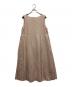 FOXEY（フォクシー）の古着「Side Pleat Dress」｜アンティークベージュ
