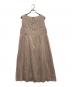 FOXEY (フォクシー) Side Pleat Dress アンティークベージュ サイズ:38：50000円