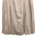 中古・古着 FOXEY (フォクシー) Side Pleat Dress アンティークベージュ サイズ:38：50000円